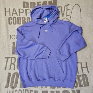 NWT Adidas Essentials Oversize Hoodie Semi Cobalt Blue